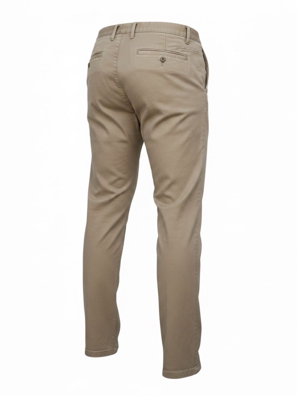 Peter Millar Crown Flat Front Chino Pants - Khaki Tan 32 - Picture 2 of 9